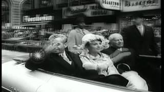 Parade to welcome Shah of Iran, Mohammad Reza Shah Pahlavi and his wife, during h...HD Stock Footage