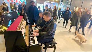 Fast Boogie Duet - Live at the Street Piano w/ Henri Herbert