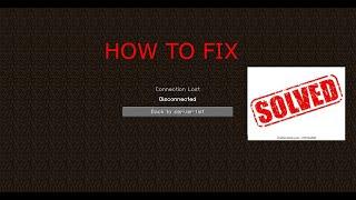 MIENCRAFT JAVA DISCONNECTED ERROR FIXED