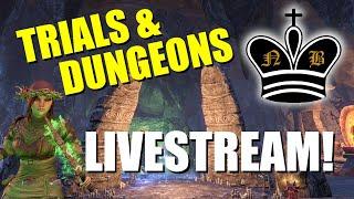 ESO - Nord Bytes Live Stream - Trials and Dungeons in The Elder Scrolls Online