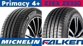 Michelin Primacy 4+ vs Falken ZIEX ZE320