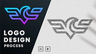 The Logo Design Process From Start To Finish | Logo design tutorial