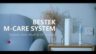 2020 Bestek M-Care Electric Toothbrush Set with UV Sanitizer