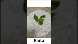 Raita Recipe For Biryani |#shorts #short #raita