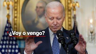 ¿Voy o vengo? Joe Biden volvió a protagonizar un bochornoso momento