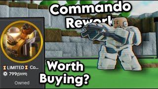 Is it worth buying the Reworked Commando?| Tower Defense Simulator