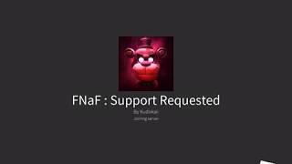 Five nights at freddy’s support requested Roblox (Fnaf vr help wanted) more coming soon