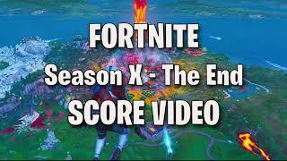 Fortnite: The End (Chapter 1) Piano Roll Video