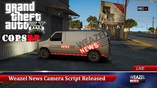 Copsrp - Weazel News Camera and Mic for FiveM - Mod Showcase