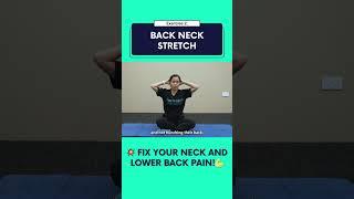 FIX NECK AND LOWER BACK PAIN with this NEW Exercise | Exercises  For Bad Phone Posture