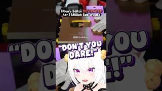 Filian’s Million Subscriber Plaque got DESTROYED