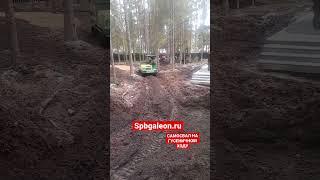 МИНИ ЭКСКАВАТОР И ГУСЕНИЧНЫЙ САМОСВАЛ  #дом #сад #kubota #экскаватор #jcb #стройка #самосвал