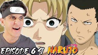 Shikamaru vs Temari! Naruto Episode 64 REACTION