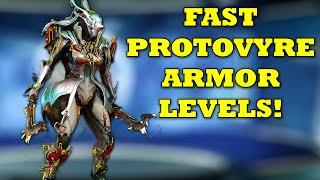 Warframe How To Level Protovyre Armor Cosmetics Fast!