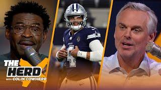 Michael Irvin on Dak's 4-year, $240M extension, Caleb's debut, Lions def. Rams | NFL | THE HERD