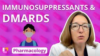 Immunosuppressants/DMARDs - Pharmacology - Immune System | @LevelUpRN