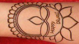 happy diwali mehndi design | deepavali special mehndi | mehendi, henna, mehandi