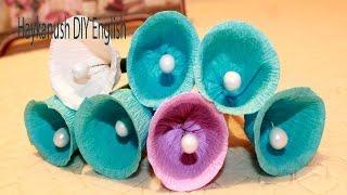How to Make Paper Crepe Flowers Paper Craft