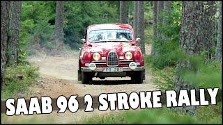 Saab 96 2 Stroke Rally Compilation - Pure Engine Sound!