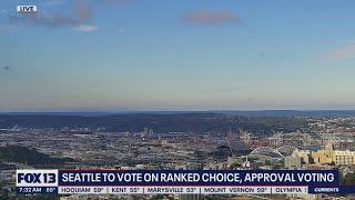 Seattle to vote on ranked choice, approval voting | FOX 13 Seattle