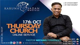 20241017 | KSM | How to Seek God in a Crisis | Thursday Service | LIVE | Pastor Michael Fernandes