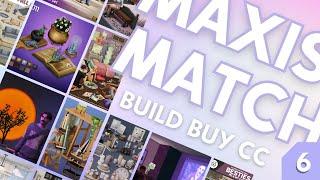  BEST MAXIS MATCH CC PACKS PART 6  Build/Buy CC for Sims 4 [including download links]