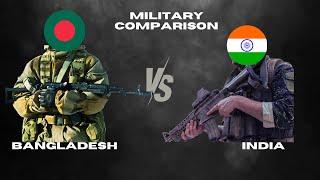 India Vs Bangladesh Military Power Comparison |  Bangladesh Army vs Indian Army 2024