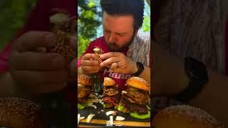 The McRib Burger Recipe | Over The Fire Cooking by Derek Wolf