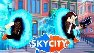 ПЕРВЫЙ ВЗГЛЯД НА ИГРУ SKY CITY ROBLOX | Роблоксер Альберт