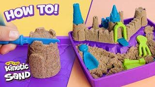 NEW Deluxe Beach Castle Playset How To | Kinetic Sand | Toys for Kids