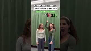 How to sing like Ariana Grande in Wicked! High notes!