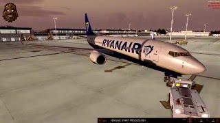 [P3D v3.2] Verona (LIPX) - Palermo (LICJ) Full Flight | Ryanair 737NGX