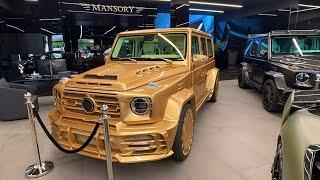 Dubai MANSORY Supercar Showroom  Most Expensive Limited Edition Supercars [ 4K ]