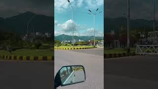 On the roads of Islamabad #travel #islamabad #shorts