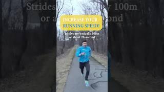 Running “Strides” for Distance #Runners #marathonrunners #ultrarunner Running Economy and Speed!