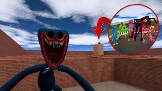 New Huggy Wuggy VS All Poppy Playtime Epic Battle in Garry’s Mod!