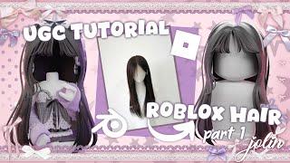 How to make Hair STEP-BY-STEP for Roblox UGC + voiceover || Blender Tutorial (intermediate)