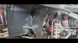 Zoom Zoom Parts Aluminum Air Scoop Install Video For 1987-2004 Yamaha Warrior 350