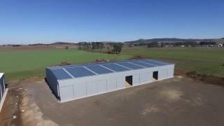Central Steel Build - May Drone Footage