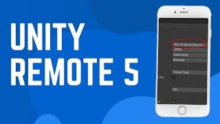 How to setup Unity Remote 5