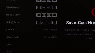 osApps | VIZIO TV find MAC address