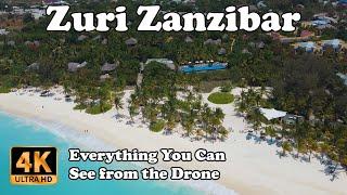 Zuri Zanzibar hotel & resort 5* from Drone and from the Beach in 4K