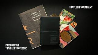 My Minimalist Passport Size Traveler's Notebook Setup