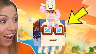 I RODE A Happy Ghast In Minecraft!