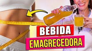 BEBIDA EMAGRECEDORA: DESINCHA e Desintoxica MUITO RÁPIDO!