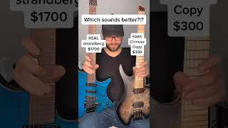 REAL Strandberg Vs FAKE Strandberg