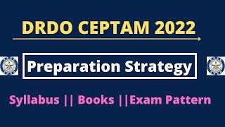 DRDO CEPTAM 2022 || PREPRATION STRATEGY || DRDO SYLLABUS || BOOKS || EXAM PATTERN || PRADEEP RAWAT