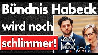 Bündnis Robert Habeck wird noch schlimmer: Banaszak & Brantner! Analphabeten im Bundestag willkommen