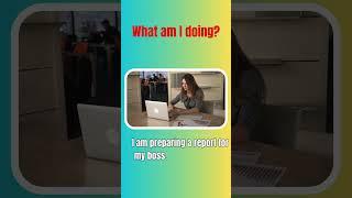 What Am I Doing? Learn Office Vocabulary in English