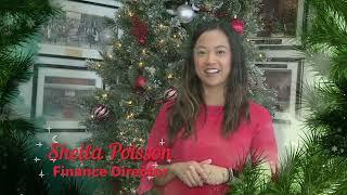 Holiday Greetings from Finance Director Sheila Poisson! - City of Torrance, CA